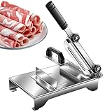 Manueller Fleisch- und Fleischschneider, Edelstahltopf | Schneidemaschine...