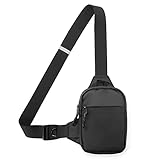 DONGKER Sling Chest Crossbody Bag, Wasserdicht Schultertasche, Crossbody...