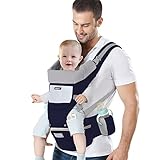 IULONEE Neugeborene Babytrage Baby Carrier Ergonomisch Babytrage mit...