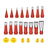 22-teiliges Dichtungsdüsen-Set, wiederverwendbarer Edelstahl-Applikator,...