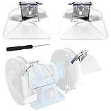 2 Stück Schleifbock Augenschutz, Augenschutz für Doppelschleifer...