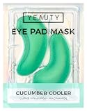 YEAUTY Cucumber Cooler Eye Pad Mask | Pflegeserum aus Gurkenextrakt,...
