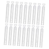 MILISTEN 50 Stück Seifenblasen mit Leeren Blasstäben Sichere...