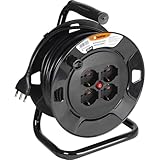 BTICINO Kabeltrommel S2620, elektrische Verlängerung 20 Meter, 4...