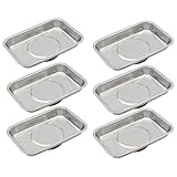 VASTOOLS Magnetschale 6-tlg,Satz 95x65mm,Edelstahl Magnetische...