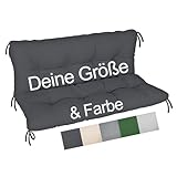Auflage für Hollywoodschaukel nach Maß Individuelle Schaukelbankauflage...