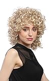 WIG ME UP - 91074-ZA83 Perücke Damen Karneval Fasching Mittellang Stark...