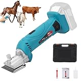 Schermaschine Pferd Schafschere für Makita 18V Akku, 6 Gang 35 Zähne...