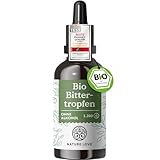 NATURE LOVE® Bio Bittertropfen ohne Alkohol nach Hildegard von Bingen...