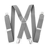 XINGLIDA Männer Frauen Erwachsene Clip Auf Hosenträger Elastische X Form...