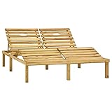 IBUQDDV Terassenmöbel Campingliege Stuhl Outdoor Strandliege...