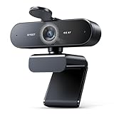 EMEET Webcam NOVA 4K, 4K Webcam mit 2 Mikrofon mit Rauschunterdrückung,...
