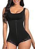 SHAPERX Shapewear Figurformend Bauchweg Body Shaper Figurformender Formende...