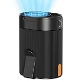 COZOME Tragbarer Ventilator Akku, Klein USB Waist Fan unter T-Shirt mit...