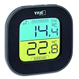 TFA Dostmann FUN Thermometer mit Aussensensor Funk, innen/aussen, digital,...