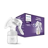 Philips Avent Handmilchpumpe - einfaches Abpumpen, mit Natural-Motion...