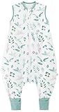 Chilsuessy Baby Sommerschlafsack mit Füßen 0.5 Tog Kleine Kinder...