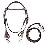Westerntrense „Wyatt“ – Elegante Ledertrense im klassischen...