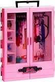 Barbie GBK11 - Traum Kleiderschrank, tragbares Modespielzeug für Kinder...