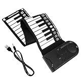 VINTORKY Tragbares 49 tasten Rolle Up Piano aus Silikon Elektronisches...