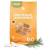 MAISON NATURELLE® Vegane Leerkapseln (1000 Stück) – leere Kapseln zum...