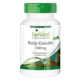 Kelp Tabletten - 150mcg natürliches Jod aus Braunalgen Extrakt -...