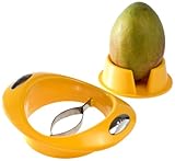 G S D Haushaltsgeräte GSD Mangoschneider mit Edelstahlklinge und...