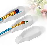 Magicfour Silikon-Pinselhalter für Aquarell-, Öl- und Acryl-Malpinsel,...