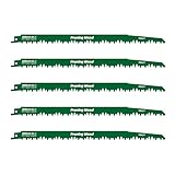 5tlg Säbelsägeblätter Lang Holz, 300mm 5TPI Säbelsägeblätt Zum...