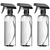 3 Stk Sprühflasche 500ml, SprühflaschenSchwarz, Friseursprühflaschen,...