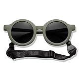 BABYMOCS Baby Sonnenbrille 0-1,5 Jahre BIOPLASTIK & POLARISIERT I Runde...