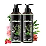 Shampoo Set, Shampoo Und Spülung, Rosmarin Minz Anti Schuppen...