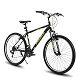 Hiland BAMCBASE 26 Zoll Mountainbike, 21 Gänge Mountainbike, Hochfester...