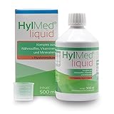 HylMed HA liquid, hochdosierter Hyaluron Drink mit Kollagen, Zink,...