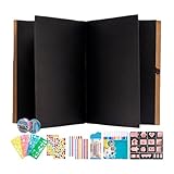 Ausziehbares und faltbares Fotoalbum | Heimdekoration, ausziehbar mit 12...