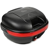 SEVICO Motorradkoffer Top-Case Roller und Motorrad Koffer Schwarz...