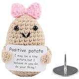 THXFUNAREA Lustige Positive Kartoffel Pocket Hug, Kreative Positive...
