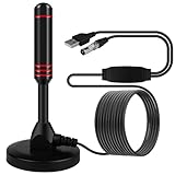 DVBT/DVBT2 Antenne - Zimmerantenne für Fernseher, HD TV Antenne Mit...
