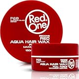 RedOne Aquatisches Haarwachs Rot 150ml | Kantenkontrolle | Ultra-Halt |...