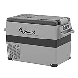 Alpicool CF45 45 Liter Kühlbox 12V tragbarer Mini-Kühlschrank elektrische...