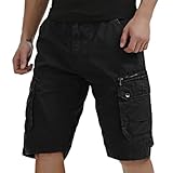 Shorts für Herren, Cargo-Shorts, Arbeit, Kampf, kurz, lockere Passform,...