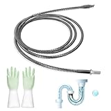 Rohrreinigungsspirale Abflussreiniger 10mm x 4 m Spirale Abfluss...