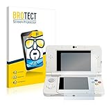 BROTECT (2 Stück Schutzfolie für Nintendo New 3DS Displayschutz Folie...