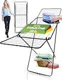 STAHLMANN ® Wäscheständer [18 m Trockenfläche] - Wäscheständer...