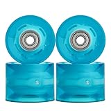 NONMON Cruiser Skateboard Rollen 60mm 78A mit Kugellager 608ZZ ABEC-9,...