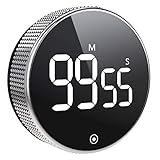 Vabaso Digital Kitchen Timer, Küchentimer Magnetisch, Eieruhr,...