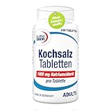 Kochsalz-Tabletten | Hochdosiert mit 1000 mg Natriumchlorid |...