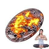 Naturstein, ungeschliffen | Yoga-Stein, Flamme | sensorisches Spielzeug...