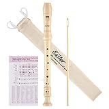 Eastar Sopran-Blockflöte für Anfänger, Kinder, barocke, C-Taste,...