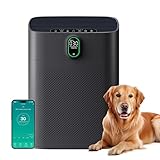 MERONTE Luftreiniger für Allergiker, Air Purifier Für Raucherräume, HEPA...